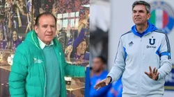 Vaccia le entrega la receta mágica a Mauricio Pellegrino.