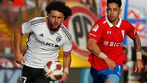 Fernando Zampedri reclamó penal en la jugada polémica con Maximiliano Falcón