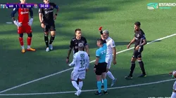 Zaldivia vio la roja ante Audax.