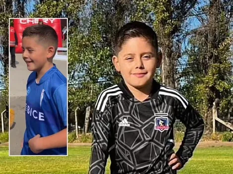 Se viraliza video de pequeño hincha de Colo Colo que se infiltra con camiseta de la UC