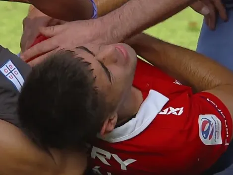 Video: La dura lesión de Bryan González en la UC ante Colo Colo