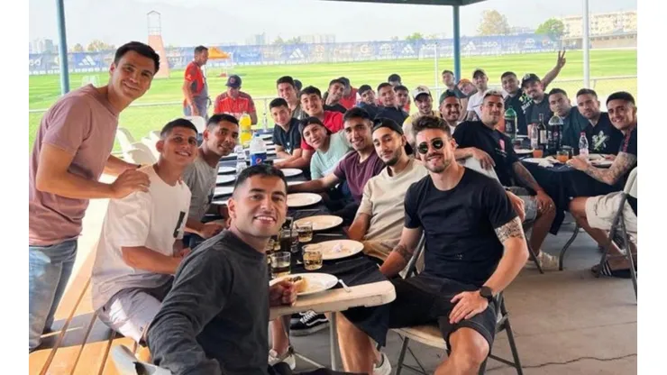 La foto que fue compartida por los miembros del plantel de la U.