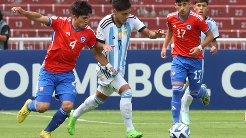 Chile no pudo hacer mucho en la Sub 17 ante Argentina