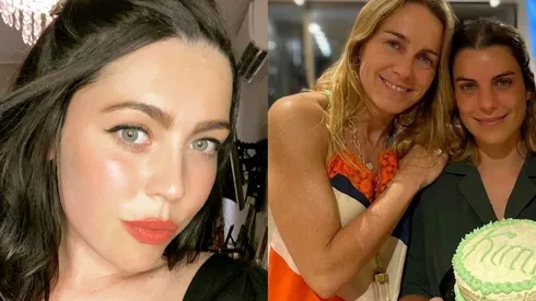 Daniela Aránguiz junto a Maite Pascal y Maite Orsini.