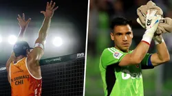 El jugador de voleibol de playa es fanático de Universidad de Chile.