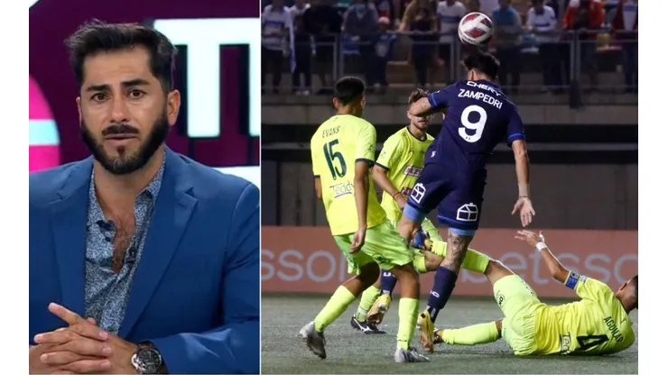 Johnny Herrera reclamó con todo por el polémico gol de la UC