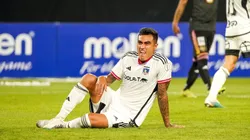 Darío Lezcano no logra despegar en Colo Colo y ha defraudado en el inicio de año.