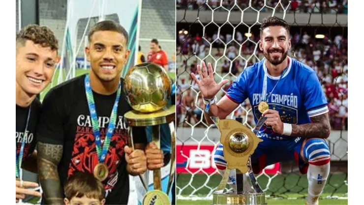 Luciano Arriagada y Juan Martín Lucero fueron campeones en Brasil