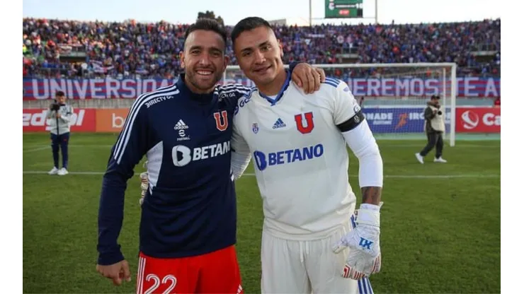 Matías Zaldivia contento por su primer gol con la camiseta de la U