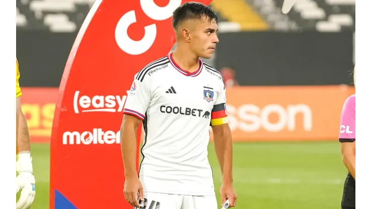 Vicente Pizarro habló tras ser el capitán de Colo Colo en un partido oficial.