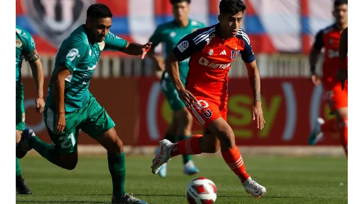 Lucas Assadi marcó todo el terreno en la U y muestra un gran nivel en Copa Chile.