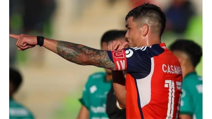 Luis Casanova chocho con su primer gol con la camiseta de la U