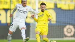 En la foto: Federico Valverde y Alex Baena, los protagonistas del incidente