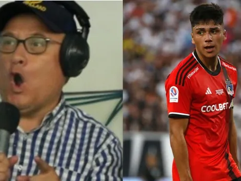 Tito Garrido se la juega con Damián Pizarro como el "9" de Colo Colo