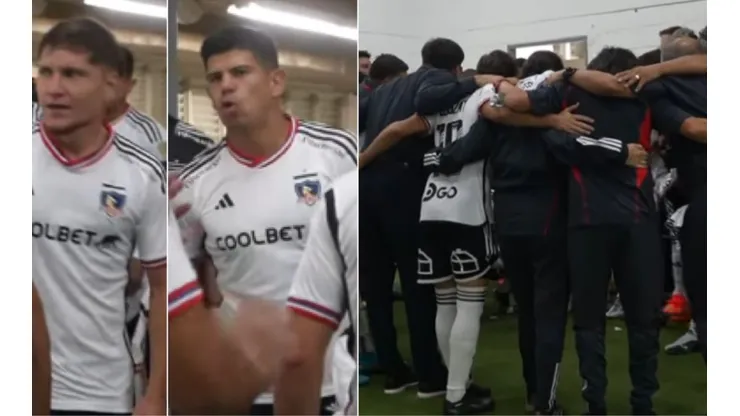 La emotiva arenga de Colo Colo en la previa al partido por Copa Libertadores