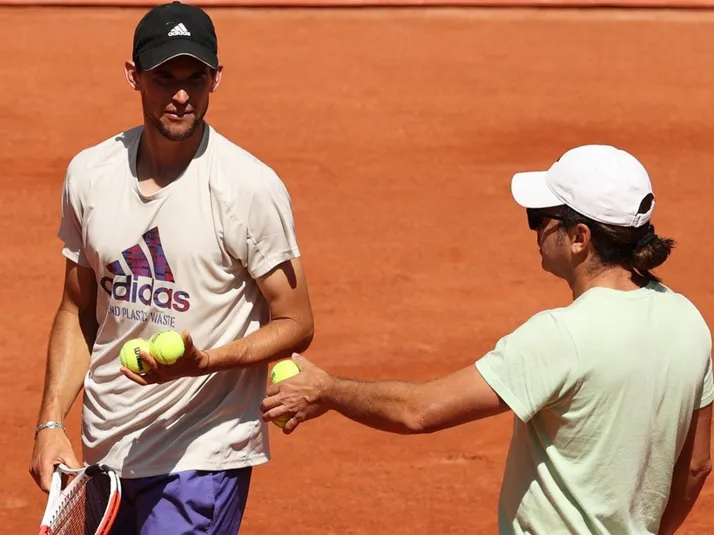 Se terminó todo: Dominic Thiem deja de trabajar con Nicolás Massú