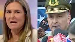 Paulina de Allende Salazar y el momento del frustrado punto de prensa de Carabineros.