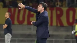 Quinteros valora el punto logrado en Colombia.