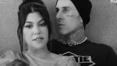 Kourtney Kardashian y Travis Barker.