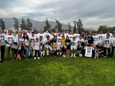 Colo Colo de Todos los Tiempos realiza un homenaje al 'Chico' Jáuregui