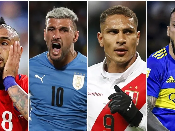 Revisa las estrellas que vendrán a jugar a Chile por la Copa Libertadores y Sudamericana