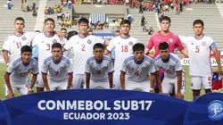 Chile enfrenta a Uruguay por el Sudamericano Sub 17.