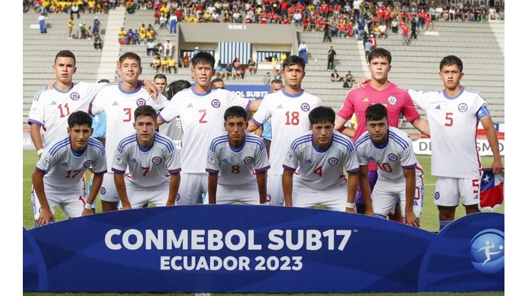Chile enfrenta a Uruguay por el Sudamericano Sub 17.