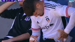 Matías de Los Santos sufre en Colo Colo y queda en jaque para la Libertadores.