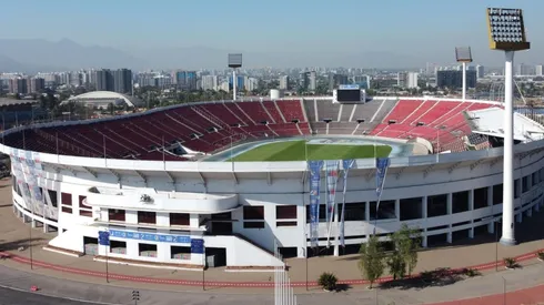 El Estadio Nacional es la principal carta de Chile en la candidatura al Mundial 2030.