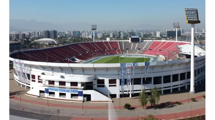 El Estadio Nacional es la principal carta de Chile en la candidatura al Mundial 2030.