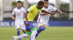 Chile cayó por 3-0 ante Brasil en su debut en el Sudamericano Sub 17.