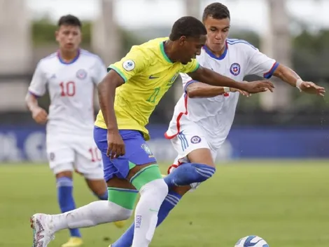 La Roja arranca el Sudamericano Sub 17 con dura derrota ante Brasil