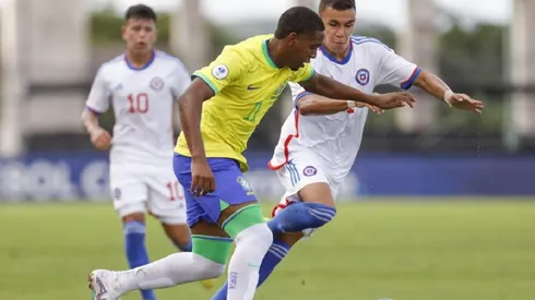 Chile cayó por 3-0 ante Brasil en su debut en el Sudamericano Sub 17.
