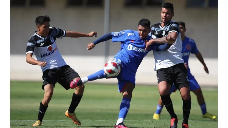 Cristián Palacios también marcó en el amistoso contra River Plate.