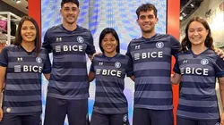 La UC presentó su nueva armadura para las competencias.