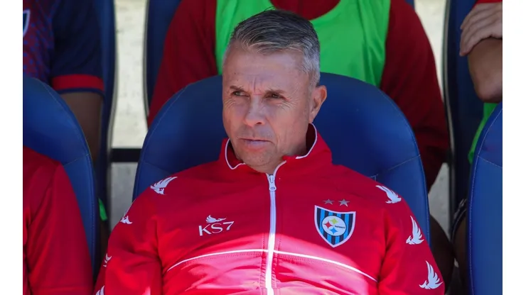 Gustavo Álvarez habló sobre el partido ante Colo Colo de este sábado.