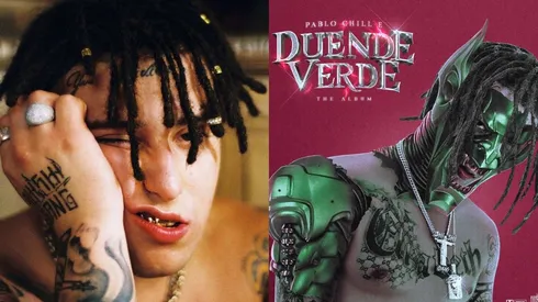 Pablo Chill-E y la portada de El Duende Verde.