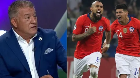 Claudio Borghi propone la dupla de Arturo Vidal y Esteban Pavez en el mediocampo de La Roja