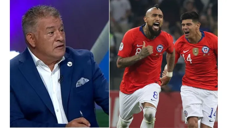 Claudio Borghi propone la dupla de Arturo Vidal y Esteban Pavez en el mediocampo de La Roja