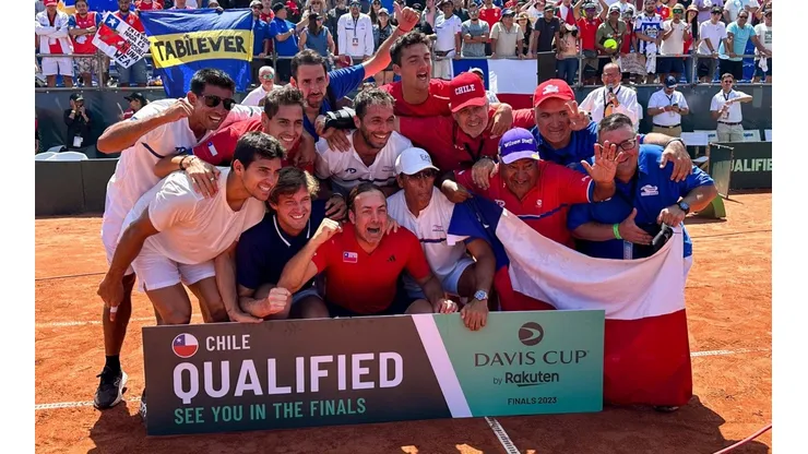 Chile ya conoce sus rivales para las Finales de la Copa Davis 2023.