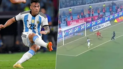 Lautaro Martínez erró un gol solo frente al arco ante Curazao.