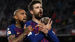 Arturo Vidal y Piqué fueron compañeros desde el año 2018 hasta el 2020.