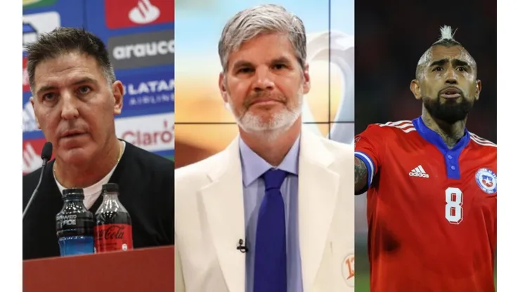 Guarello emplazó a Berizzo por la permanencia de Vidal en el once titular.