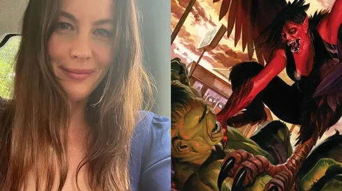 Liv Tyler y Betty Ross como Arpía enfrentándose a Hulk.
