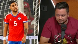 Ponce y el desempeño de Díaz en la zona defensiva de Chile.