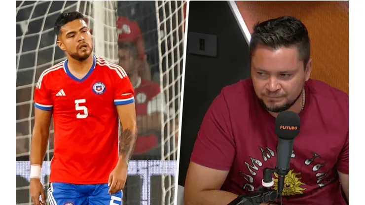 Ponce y el desempeño de Díaz en la zona defensiva de Chile.