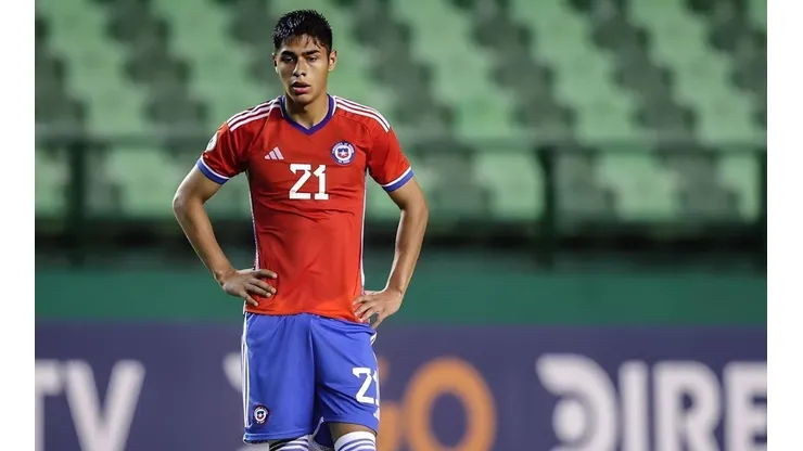 Darío Osorio se recupera de una lesión en Universidad de Chile.