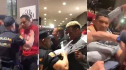 La Selección de Perú y su polémica con la policía de España