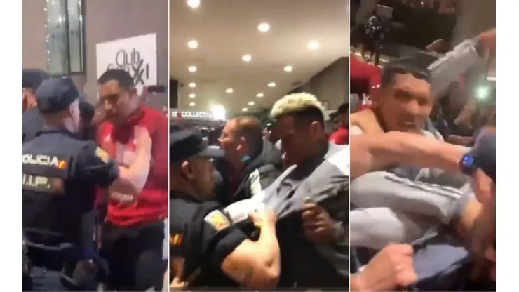 La Selección de Perú y su polémica con la policía de España