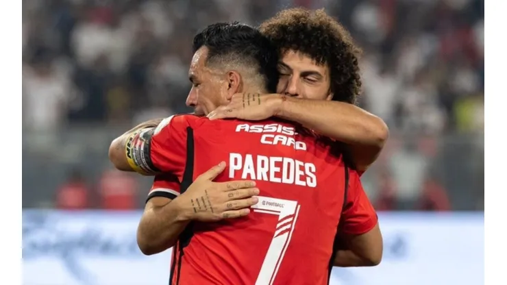 Falcón le dedicó palabras a Paredes tras su despedida.